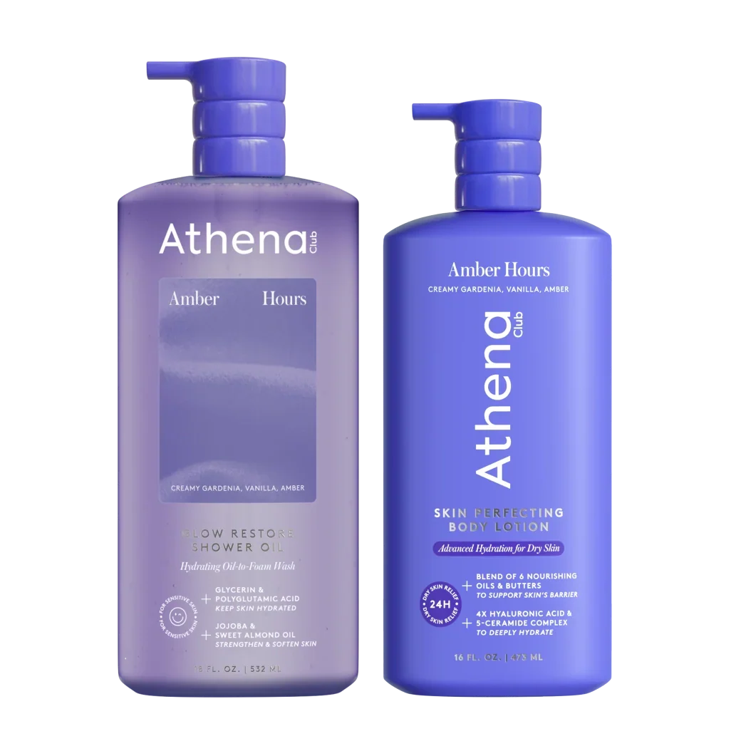 Shower Oil & Lotion Duo - Playful Signature Hours Assortment Amber Hours / Amber Hours